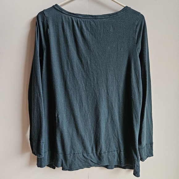 Loft 100% Cotton Boat-Neck Top in Women's Small - Picture 8 of 9